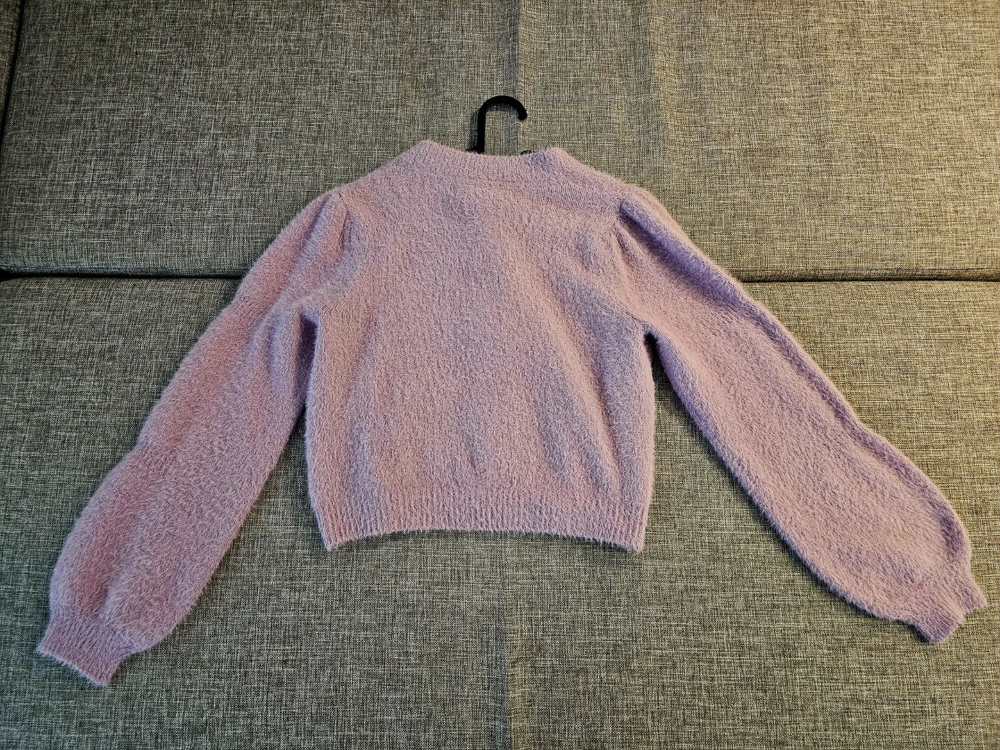 Nanette Lepore Cute Pink Fuzzy Cardigan Sweater - photo 2