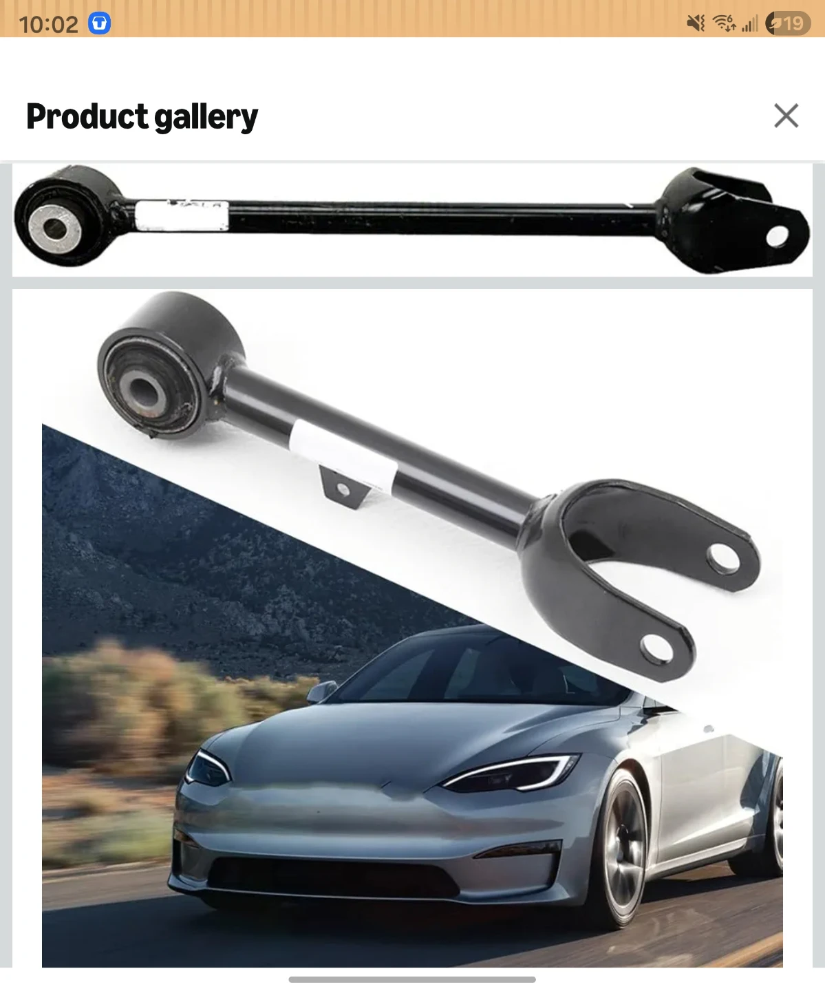 Rear Upper Control Arm for Tesla Model