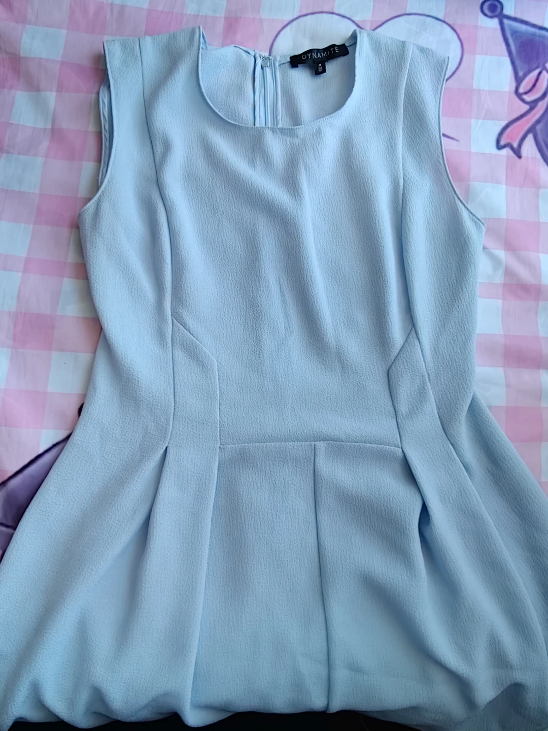 Dynamite Sleeveless Light Blue Dress