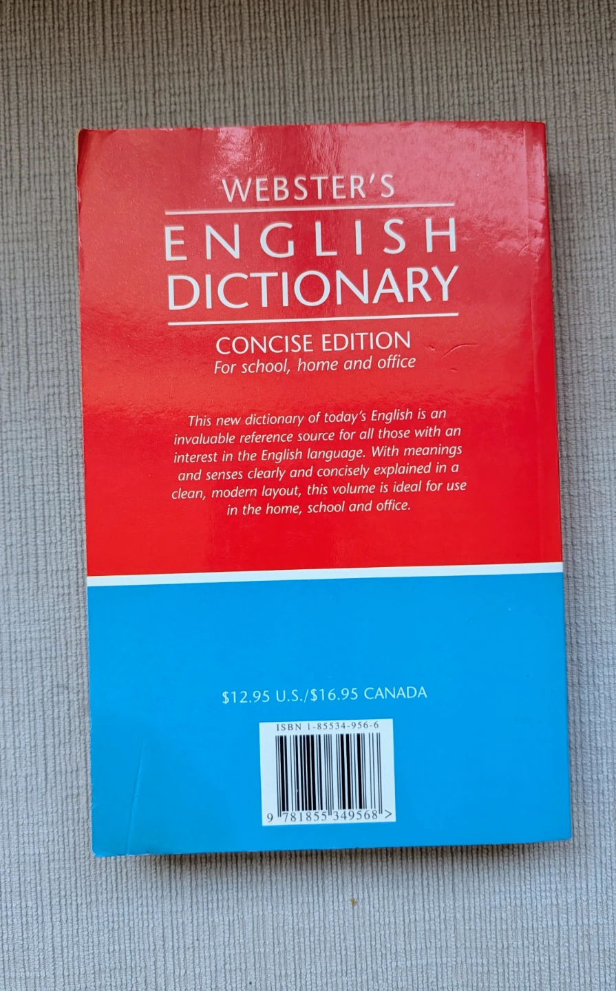 Webster's Concise English Dictionary - photo 2