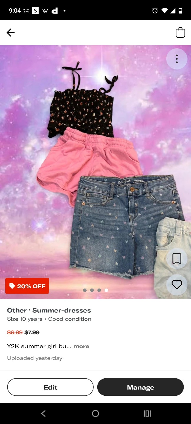 Girl's Summer Clothes Bundle - Size 10 Years - photo 2