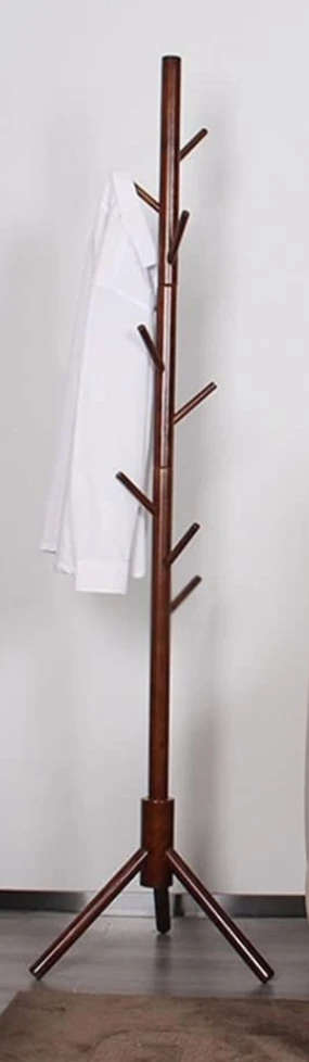 Wooden Coat Rack Tree