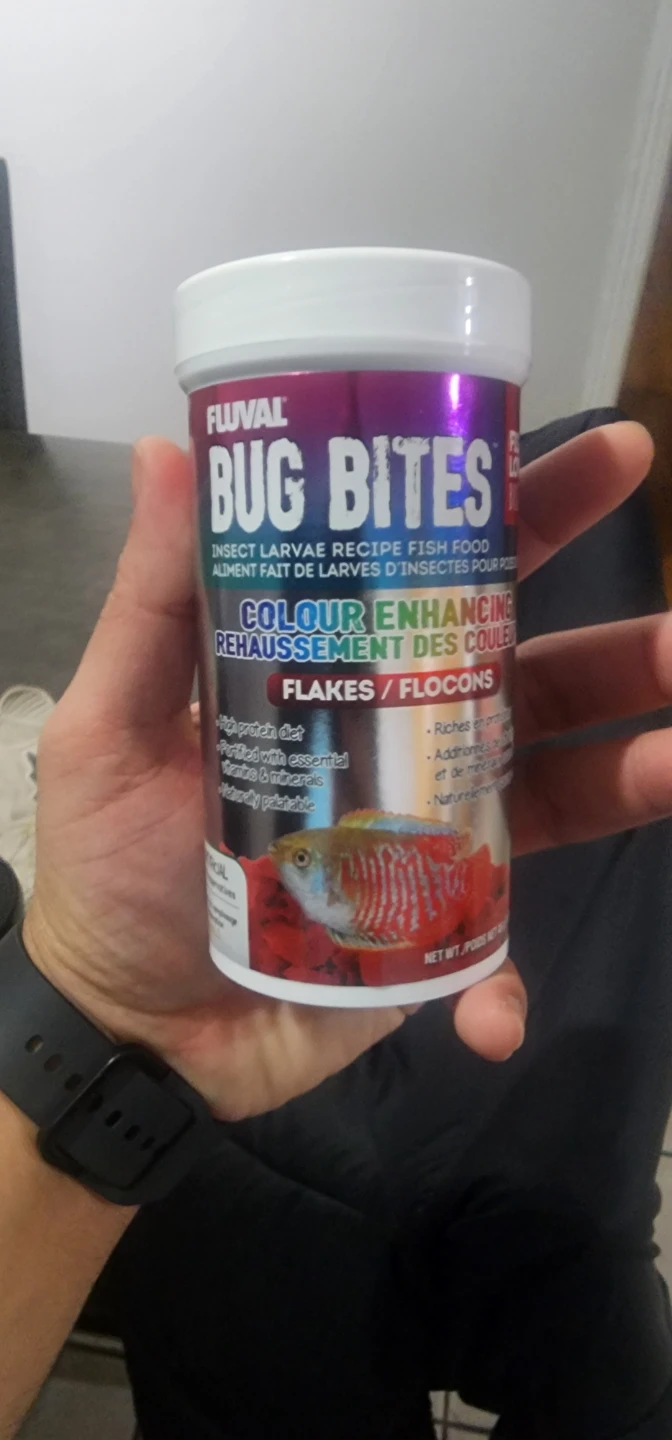 Fluval Bug Bites Colour Enhancing Fish Food Flakes - photo 4
