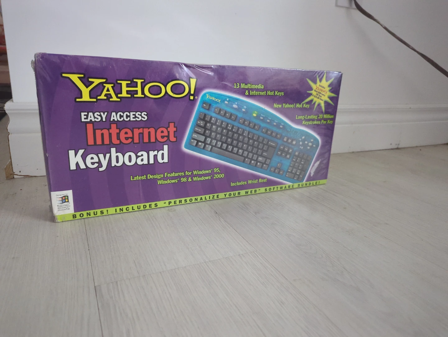 Yahoo! Easy Access Internet Keyboard - Never Opened - photo 3