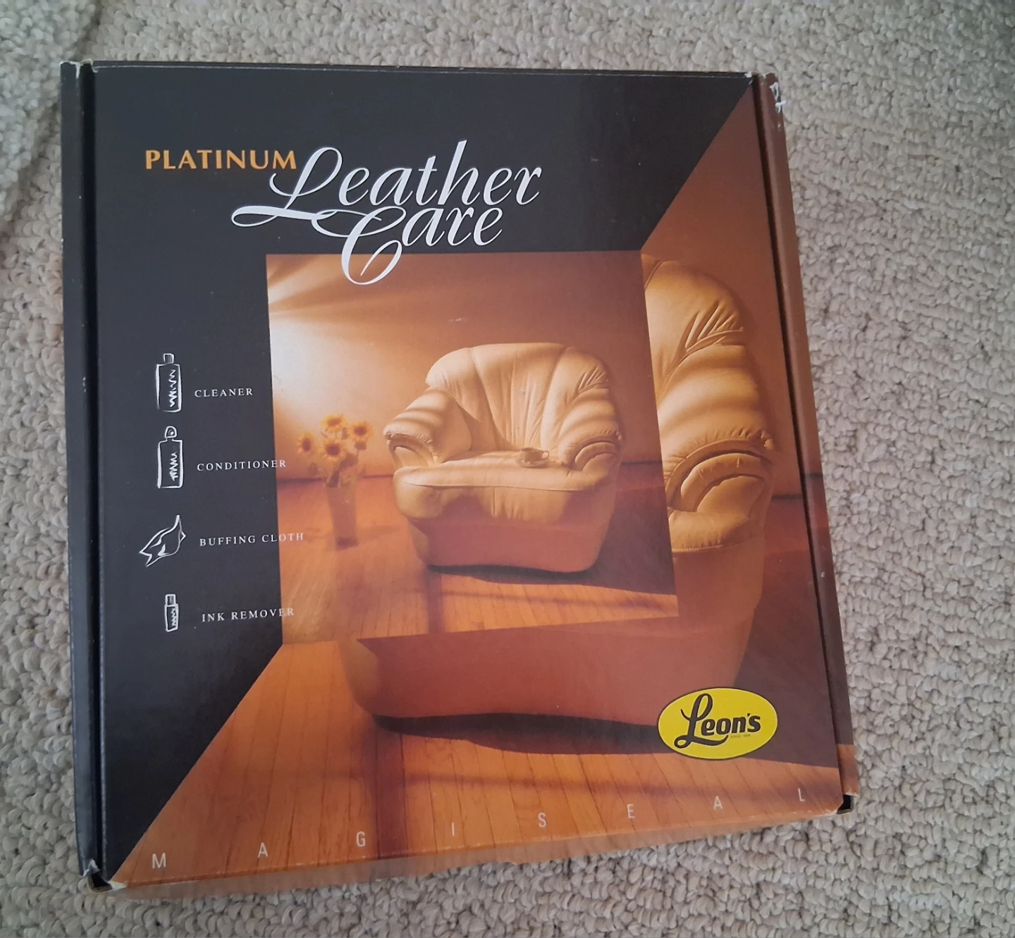 Moving Sale! Leather Sofa - photo 2