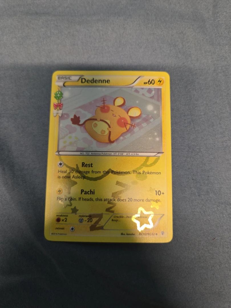 Pokémon Dedenne Trading Card