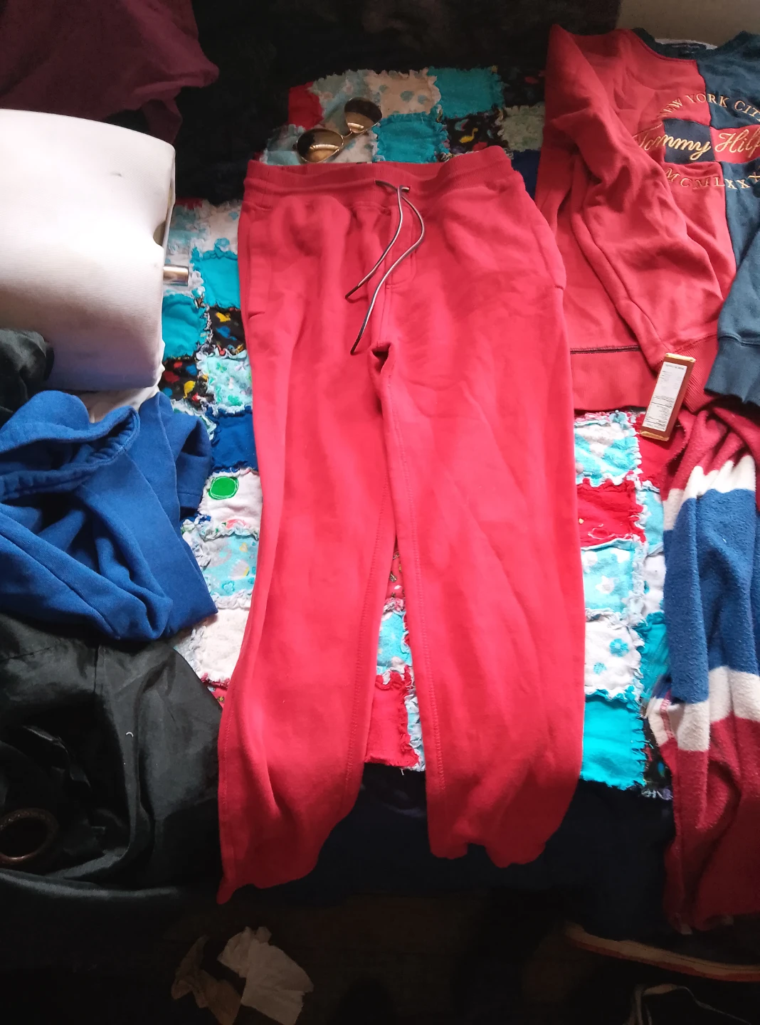 Tommy Hilfiger Red Sweatpants Size XS - photo 4