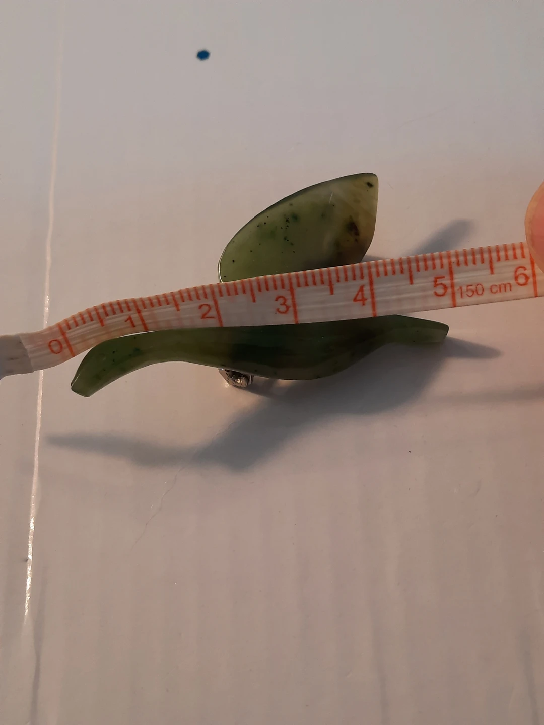 Jade Goose Brooch Pin - photo 3