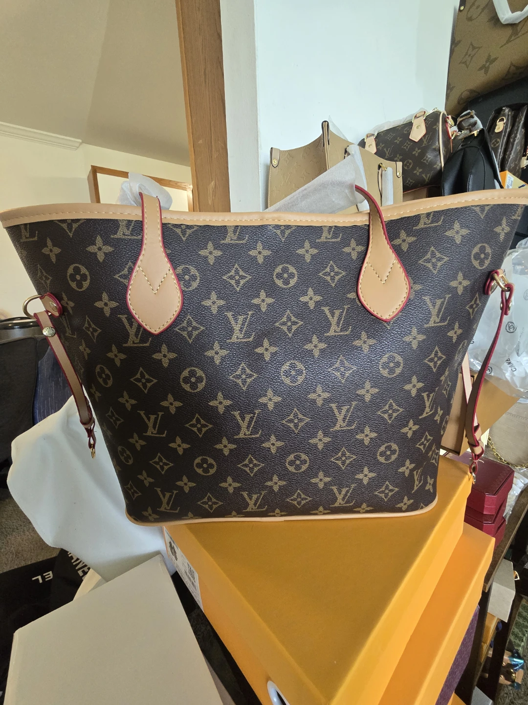 Louis Vuitton Monogram Tote Bag