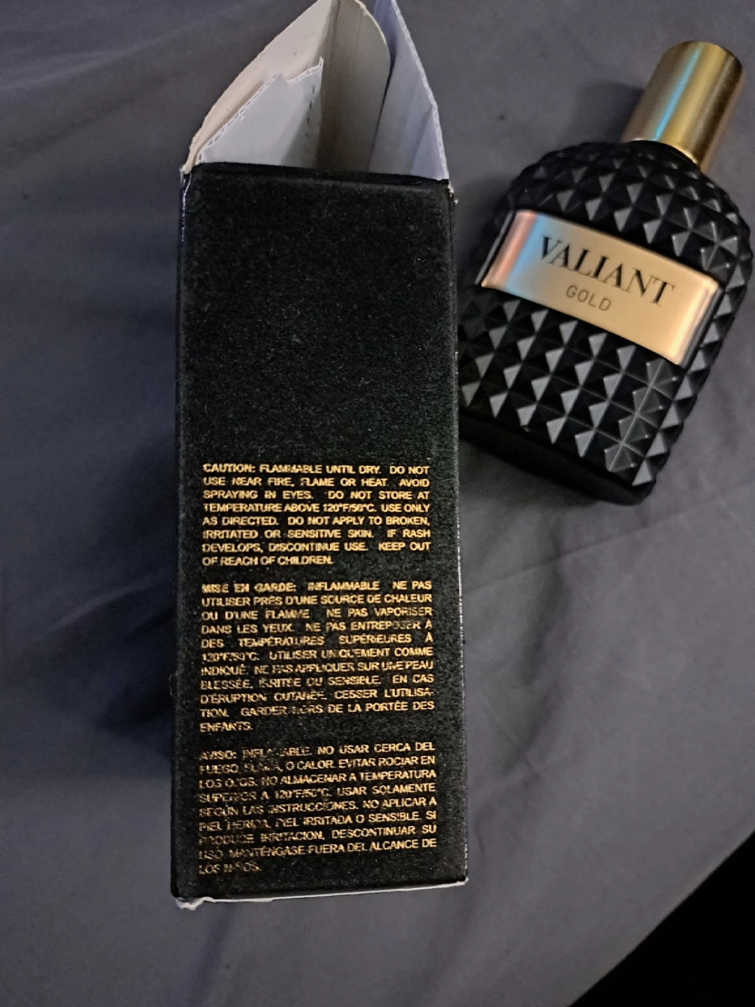 VALIANT GOLD Eau de Parfum for Men, 3.4 FL OZ - photo 5