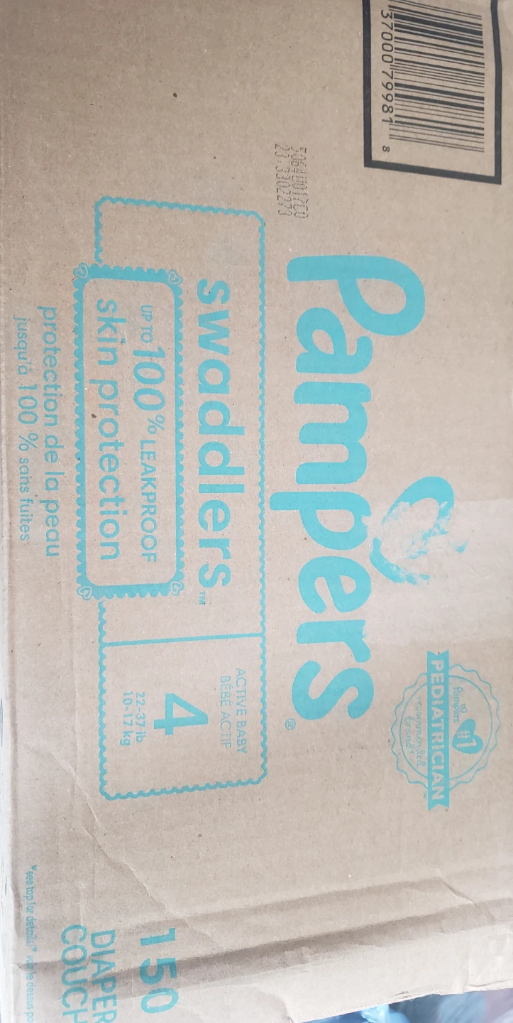Pampers Swaddlers Diapers Size 4