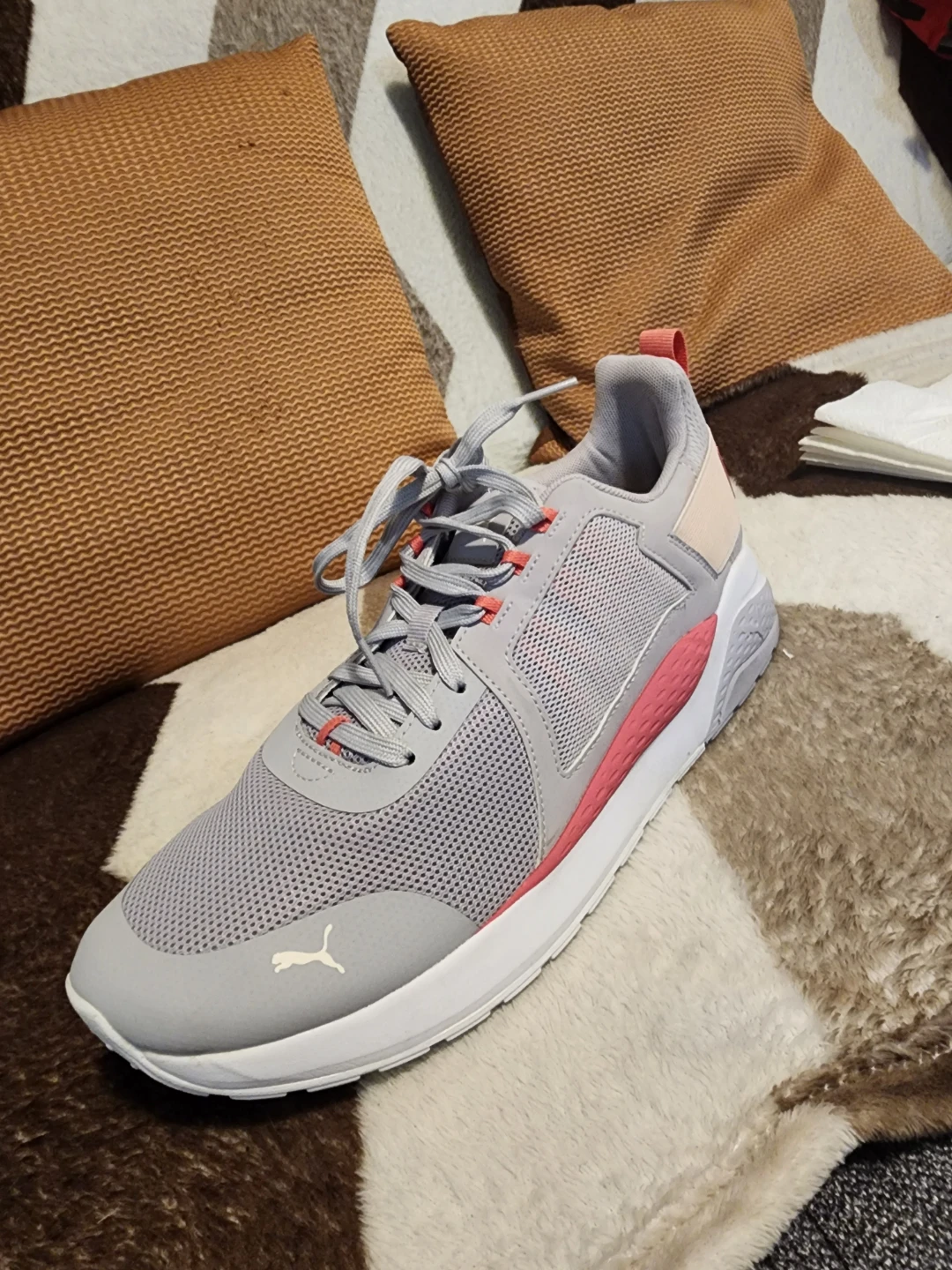 Puma Women's Running Shoes - Grey/Pink - photo 3