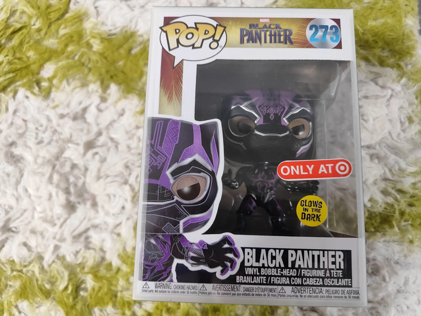 Funko Pop! Marvel Black Panther #273 Vinyl Bobble-Head