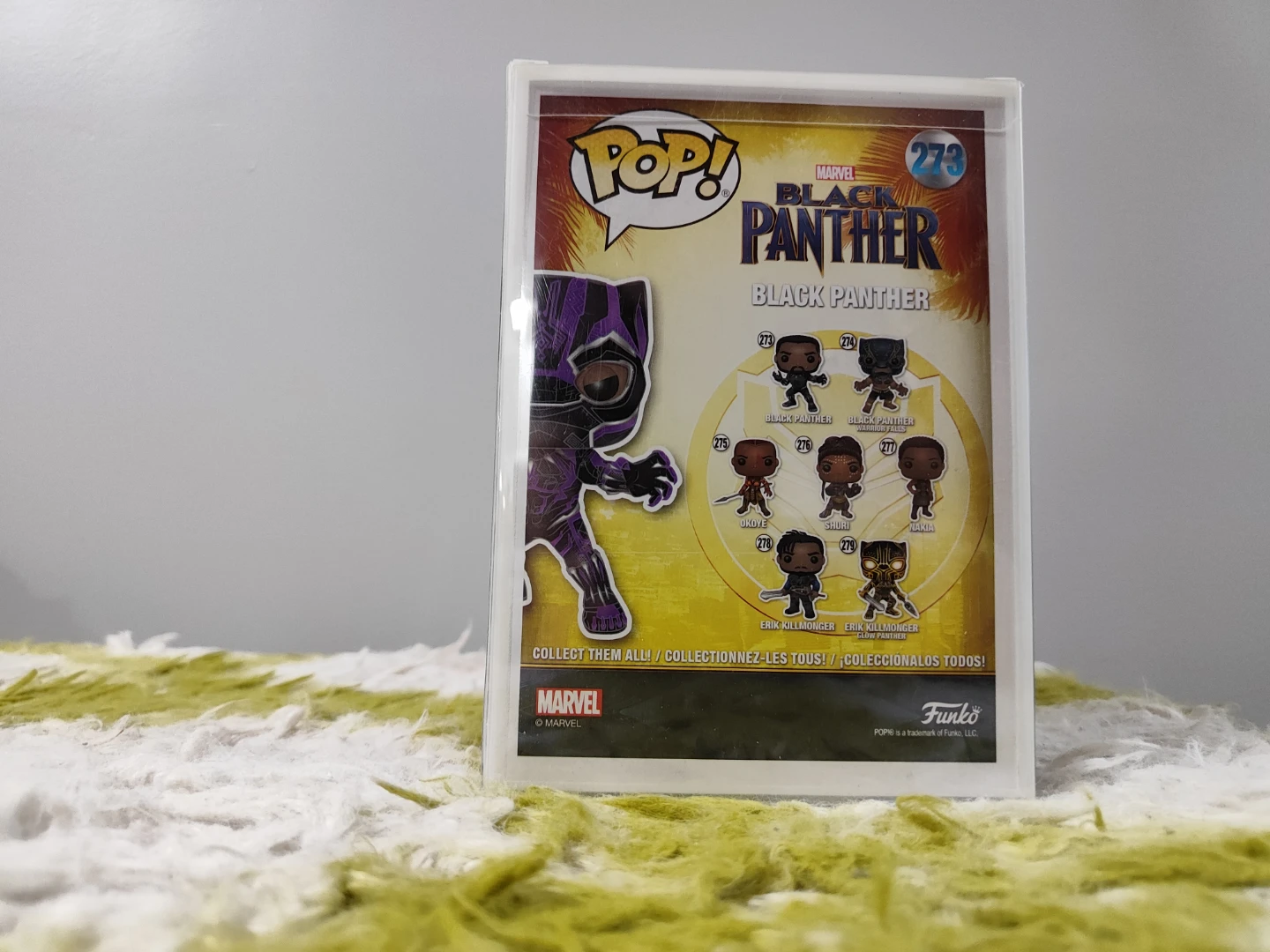 Funko Pop! Marvel Black Panther #273 Vinyl Bobble-Head - photo 3