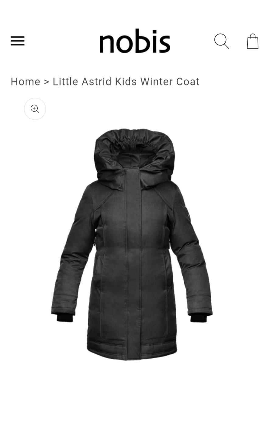 Nobis Little Astrid Kids Winter Coat