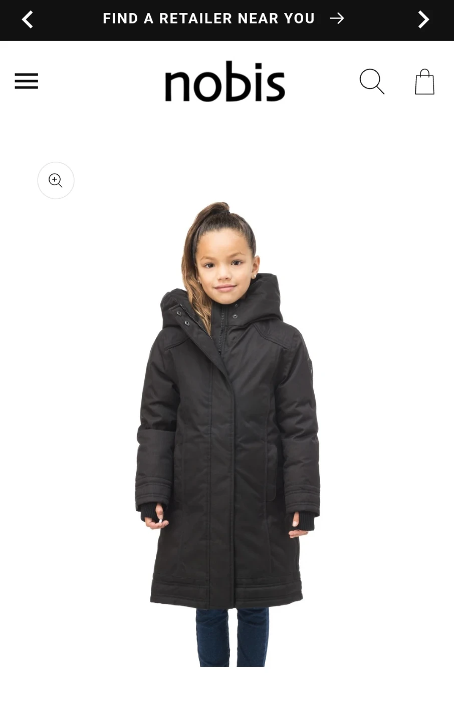 Nobis Little Astrid Kids Winter Coat - photo 2