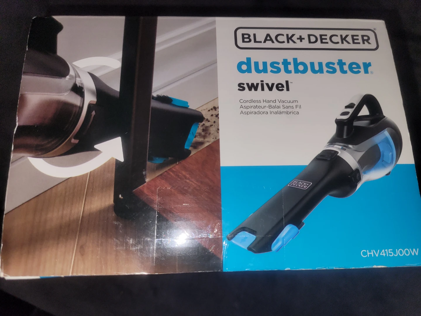 BLACK+DECKER Dustbuster Swivel Cordless Hand Vacuum - photo 3