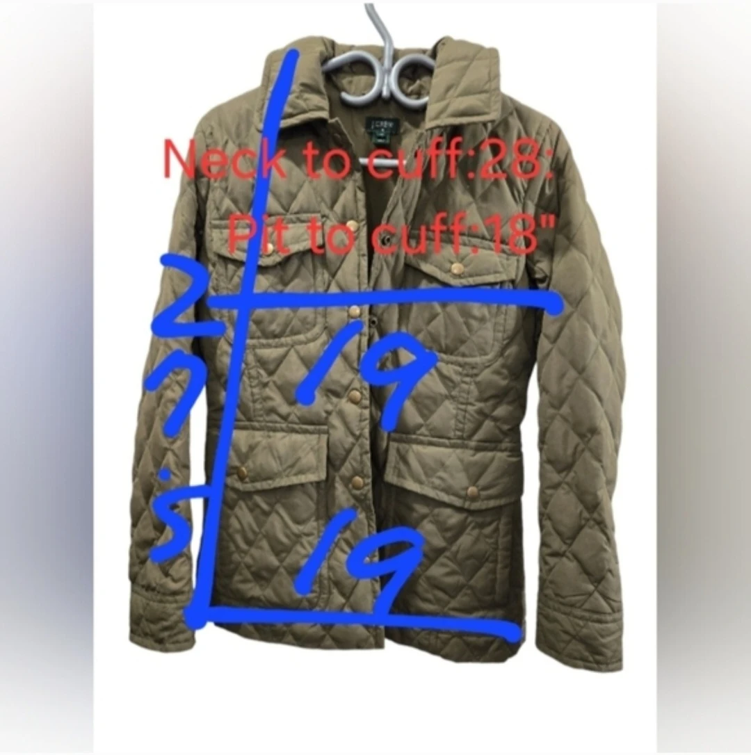 J.Crew Diamond Quilted Down-Fill Barn Jacket Size XS/S - photo 2