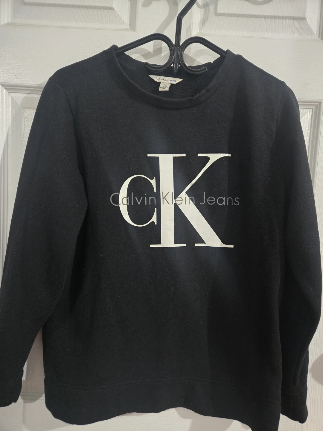 Calvin Klein Jeans Black Crewneck Sweatshirt