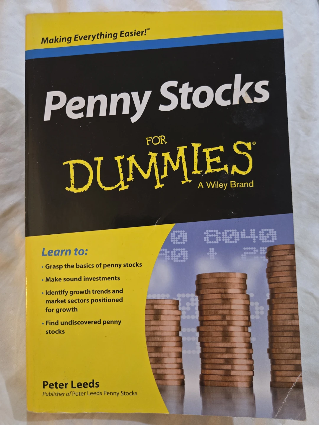 Penny Stocks For Dummies Book by Peter Leeds