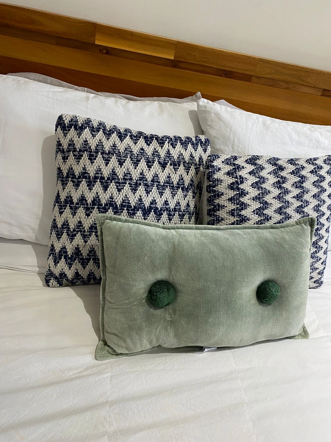 Structure Accent Pillow - Sage Green - photo 2