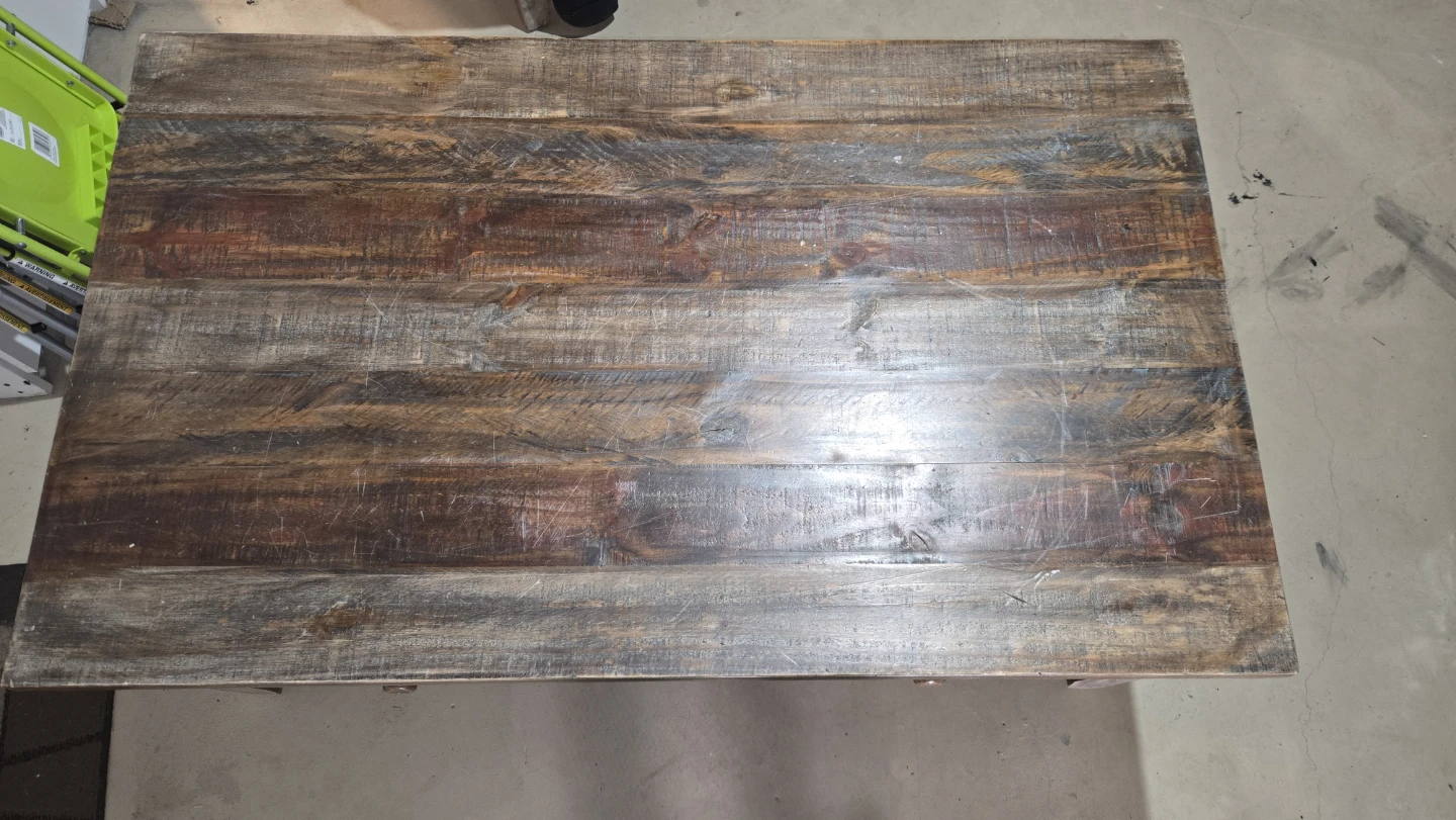 Rustic Wood Coffee Table and side tables with drawers. - photo 5