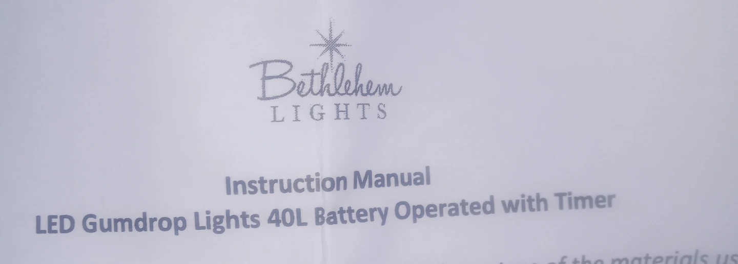 Bethlehem Lights LED Gumdrop Lights 40L - photo 3