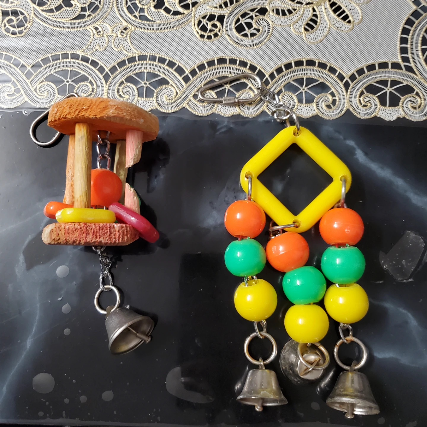 Bird Toy Assortment with Bells