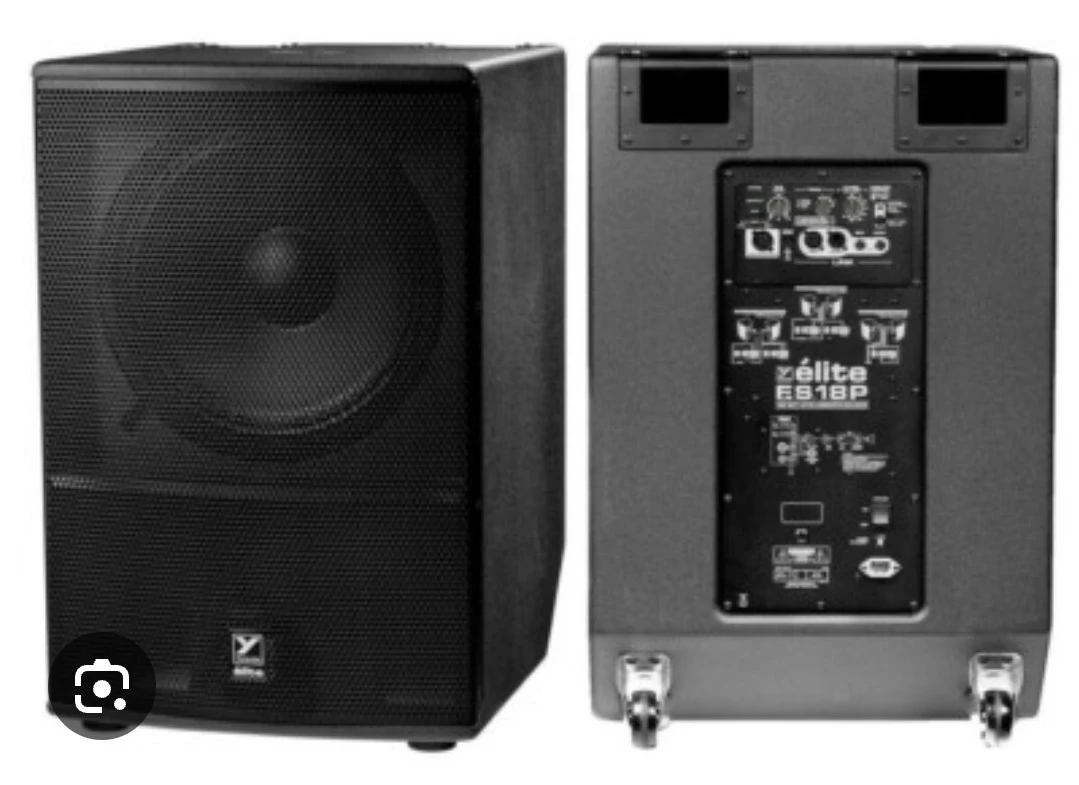 PAIR Yorkville ES18P Elite Powered Subwoofer