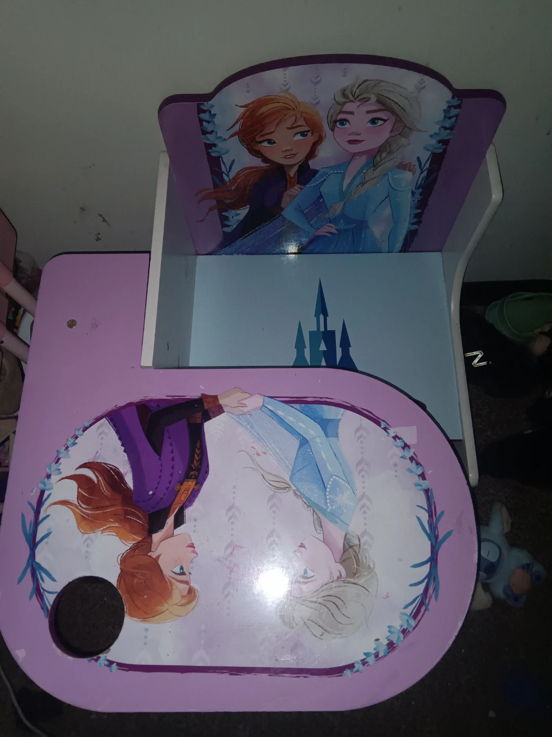 Disney Frozen Anna & Elsa Kids Desk - photo 3