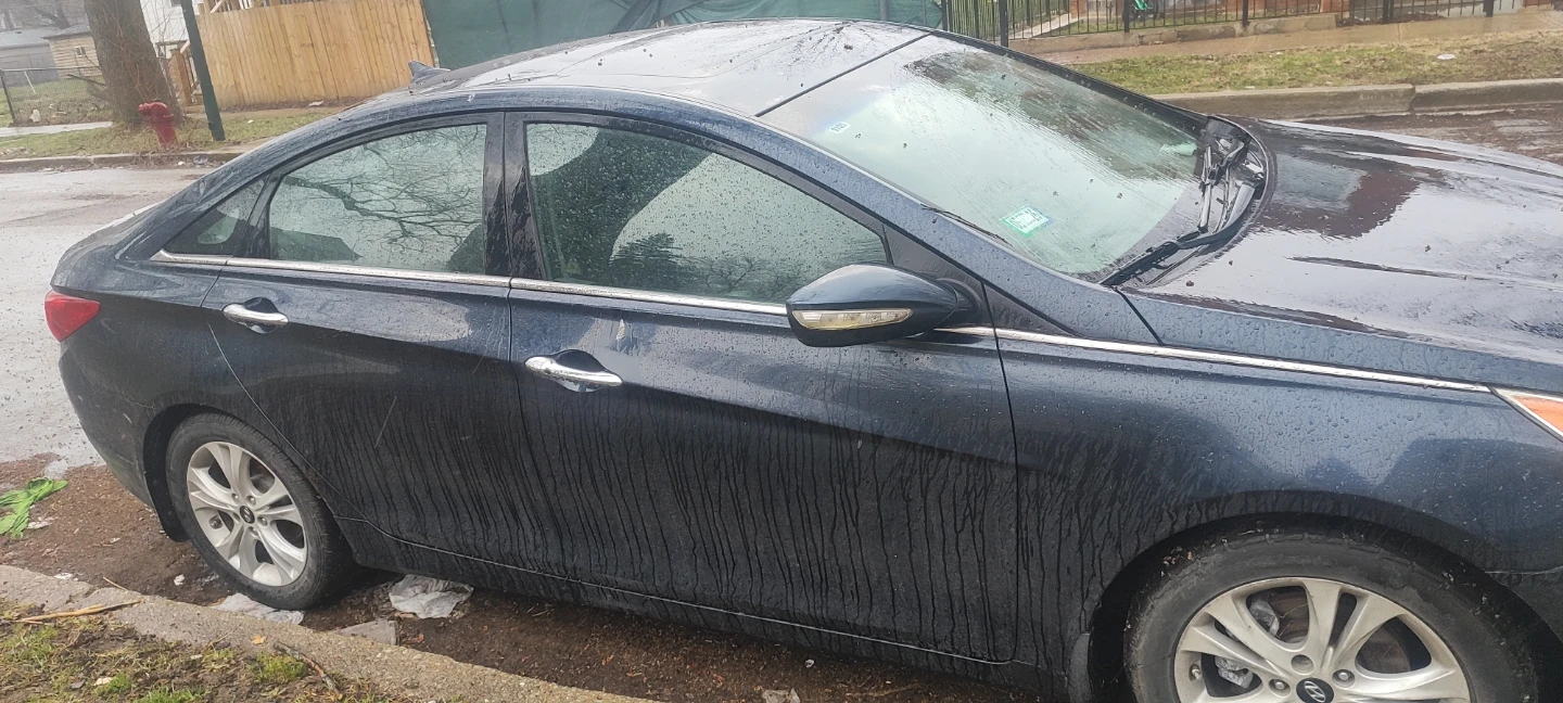 Dark Blue Hyundai Sonata Sedan - photo 5