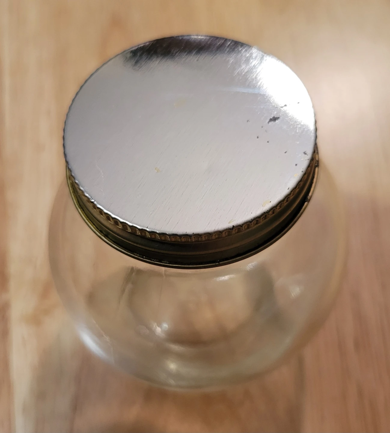 Glass Jar with Metal Lid - photo 2