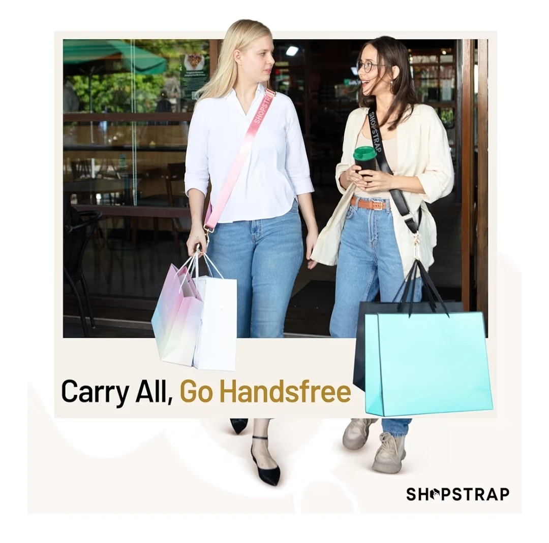 White metallic Hands-Free Bag Crossbody Strap - photo 5
