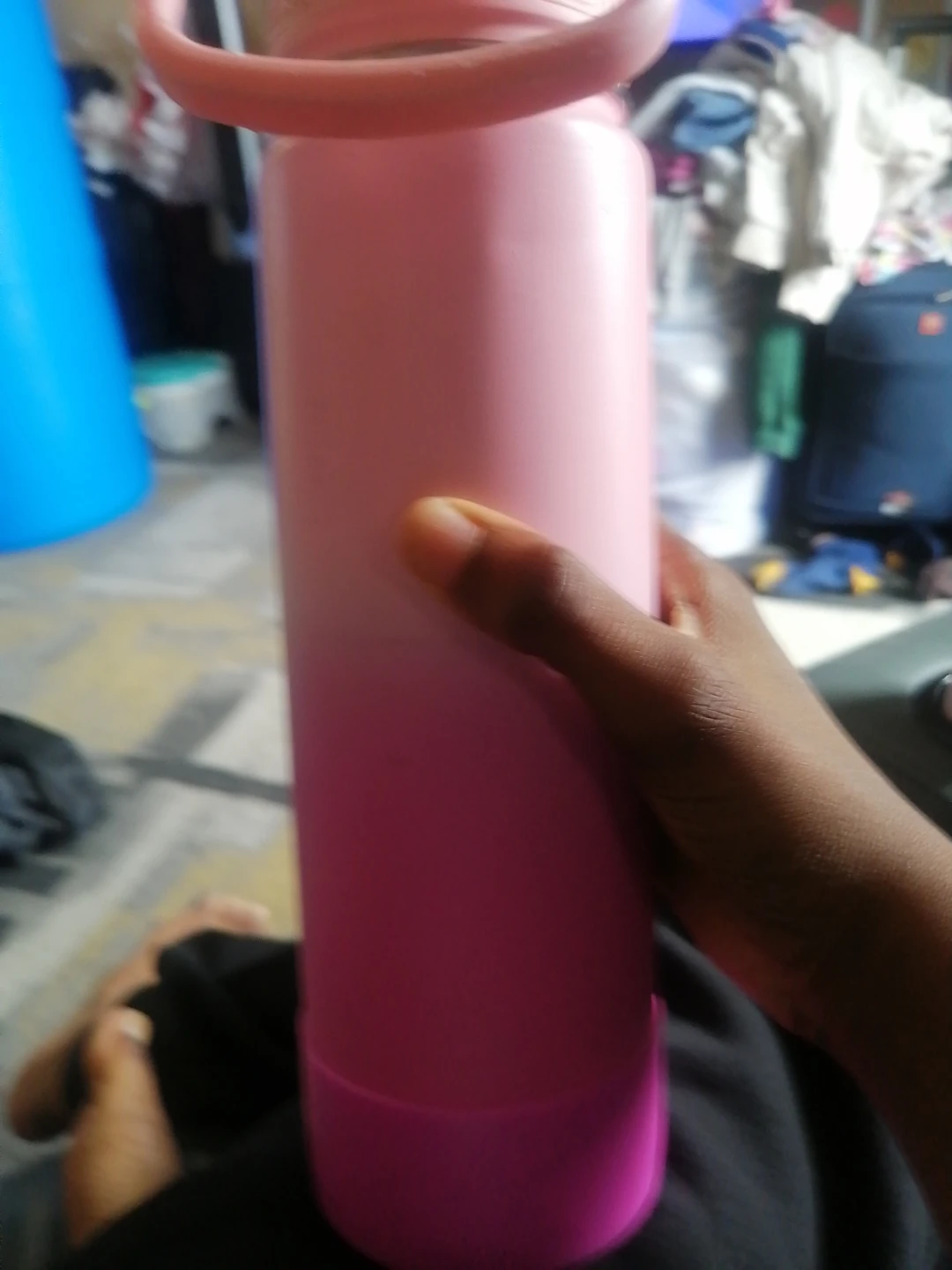 ThermoFlask Pink Water Bottle - photo 3