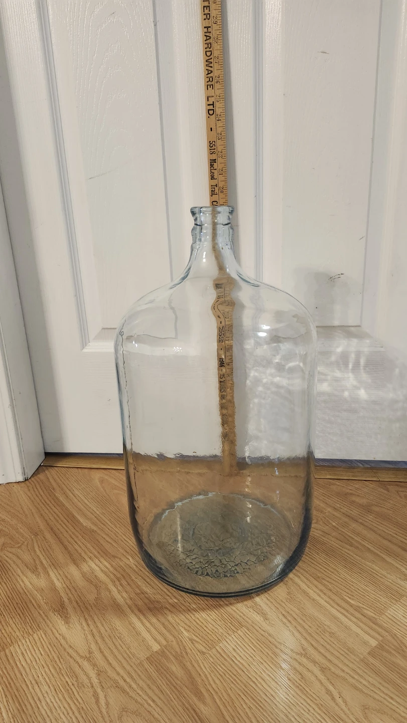 Large Glass Carboy Bottle - photo 3