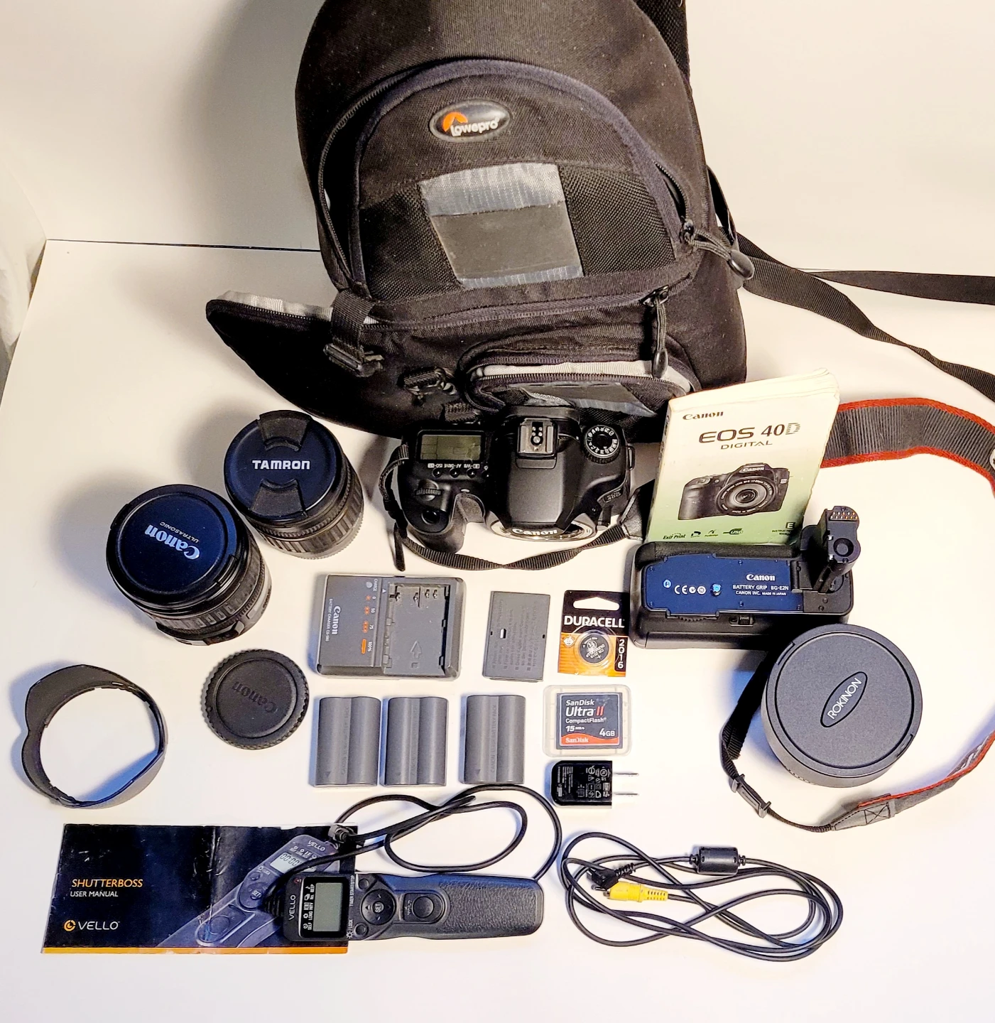 Canon EOS 40D Digital SLR Camera Kit Bundle - photo 2
