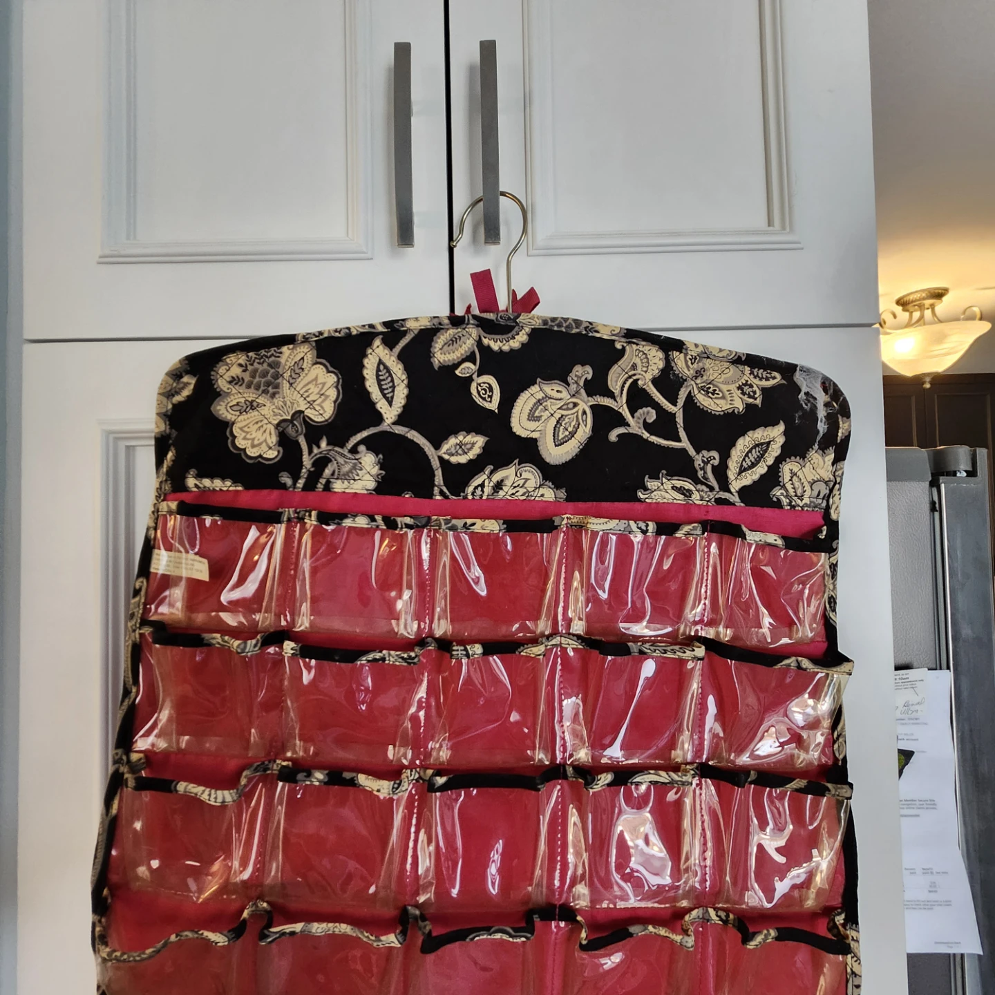 Double sided Hanging Organizer with 40 Clear Pockets - photo 2