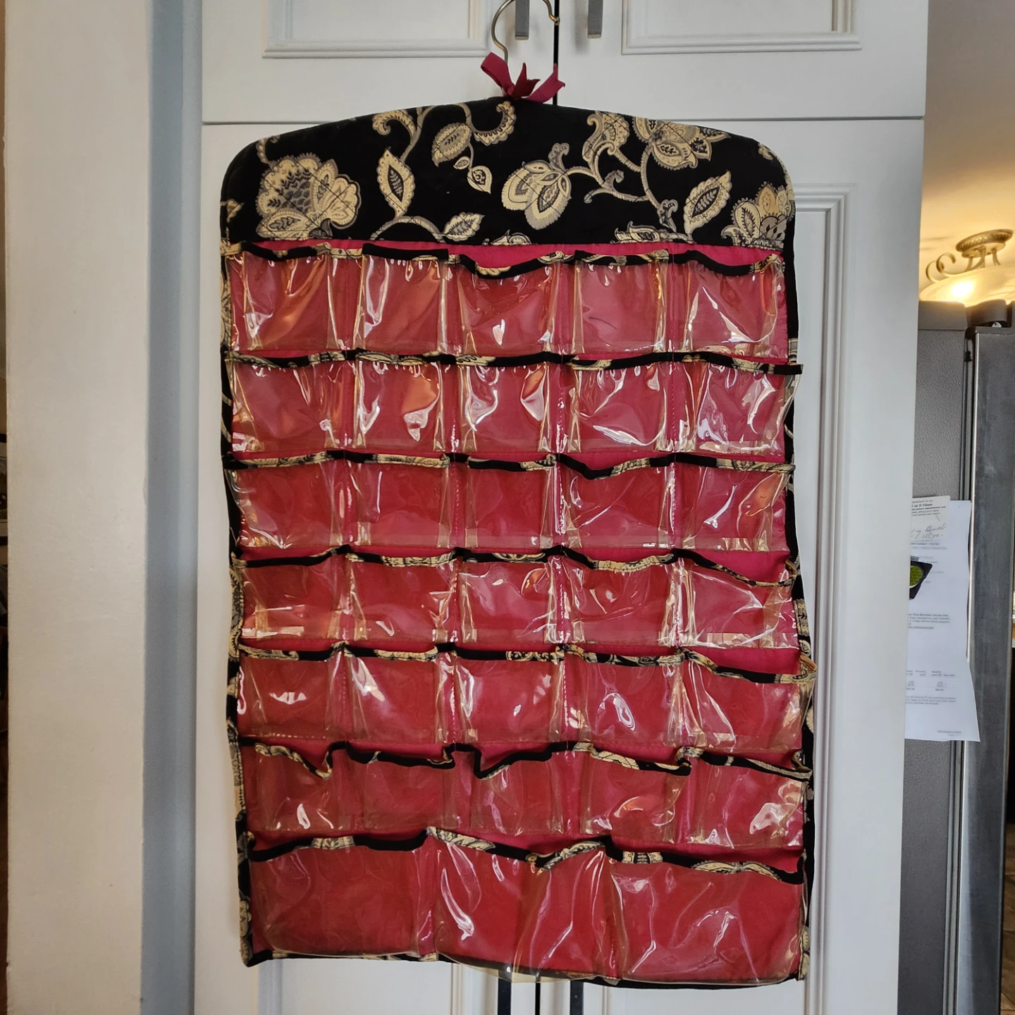 Double sided Hanging Organizer with 40 Clear Pockets - photo 3