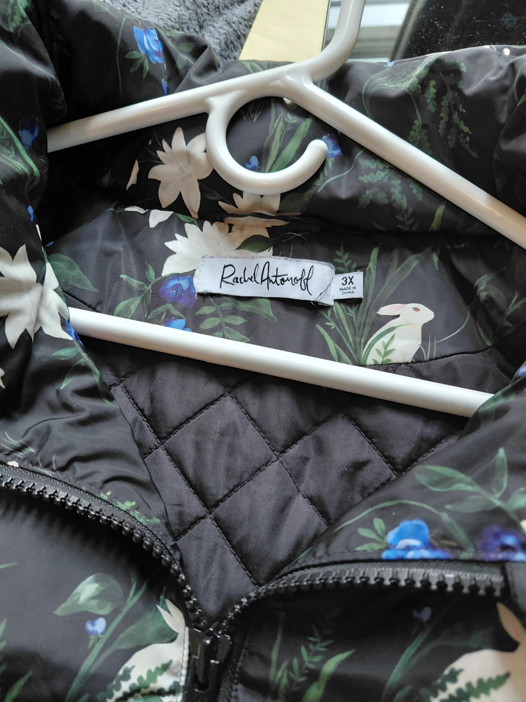 Rachel Antonoff Floral Quilted Jacket - photo 2