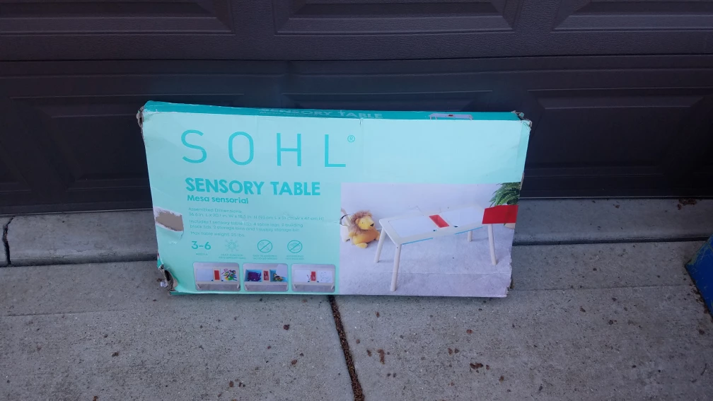 SOHL Sensory Table