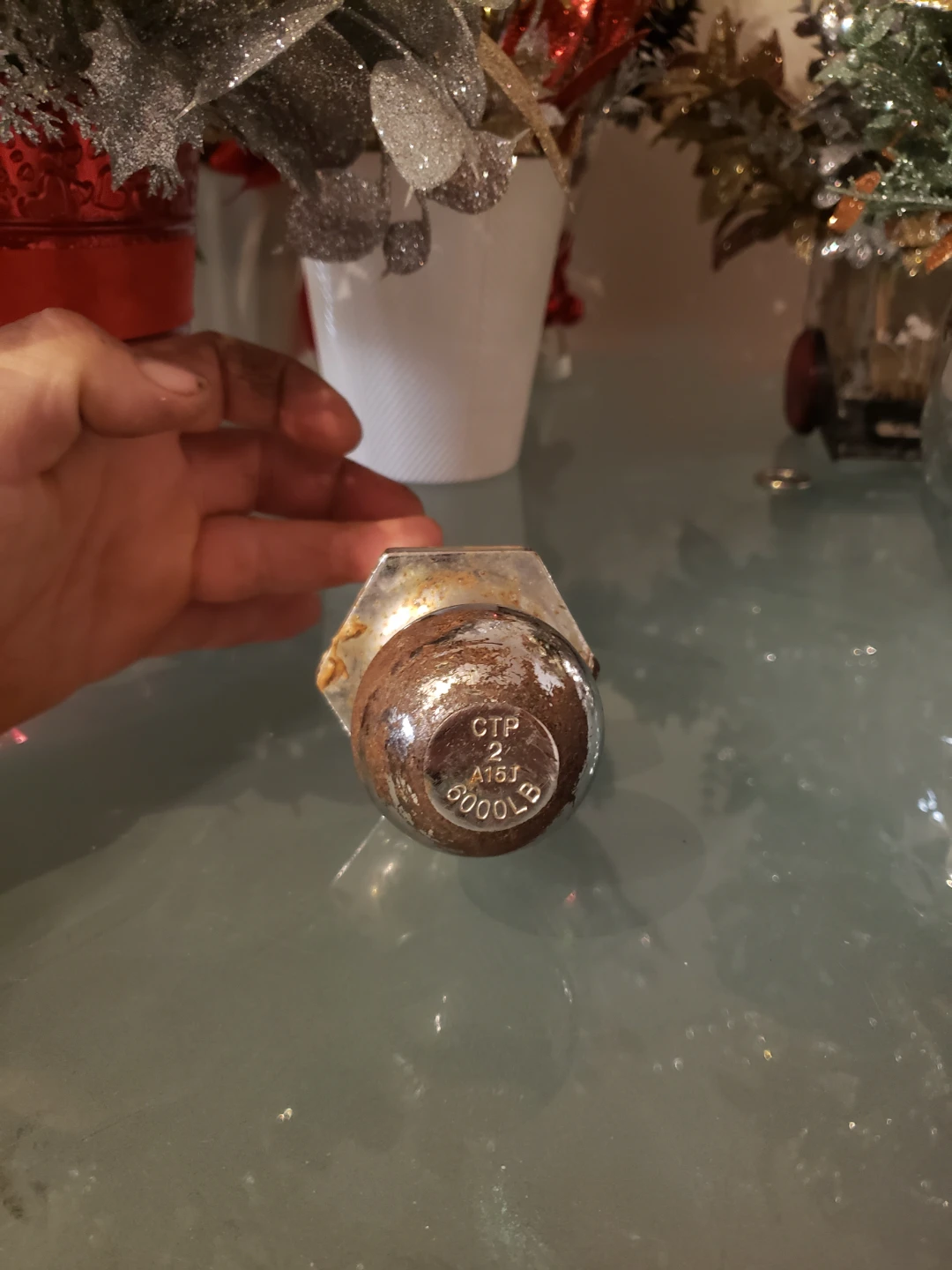 Metal Tow Ball with Mount