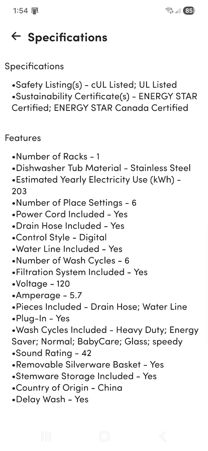 Whynter Countertop Dishwasher - photo 2