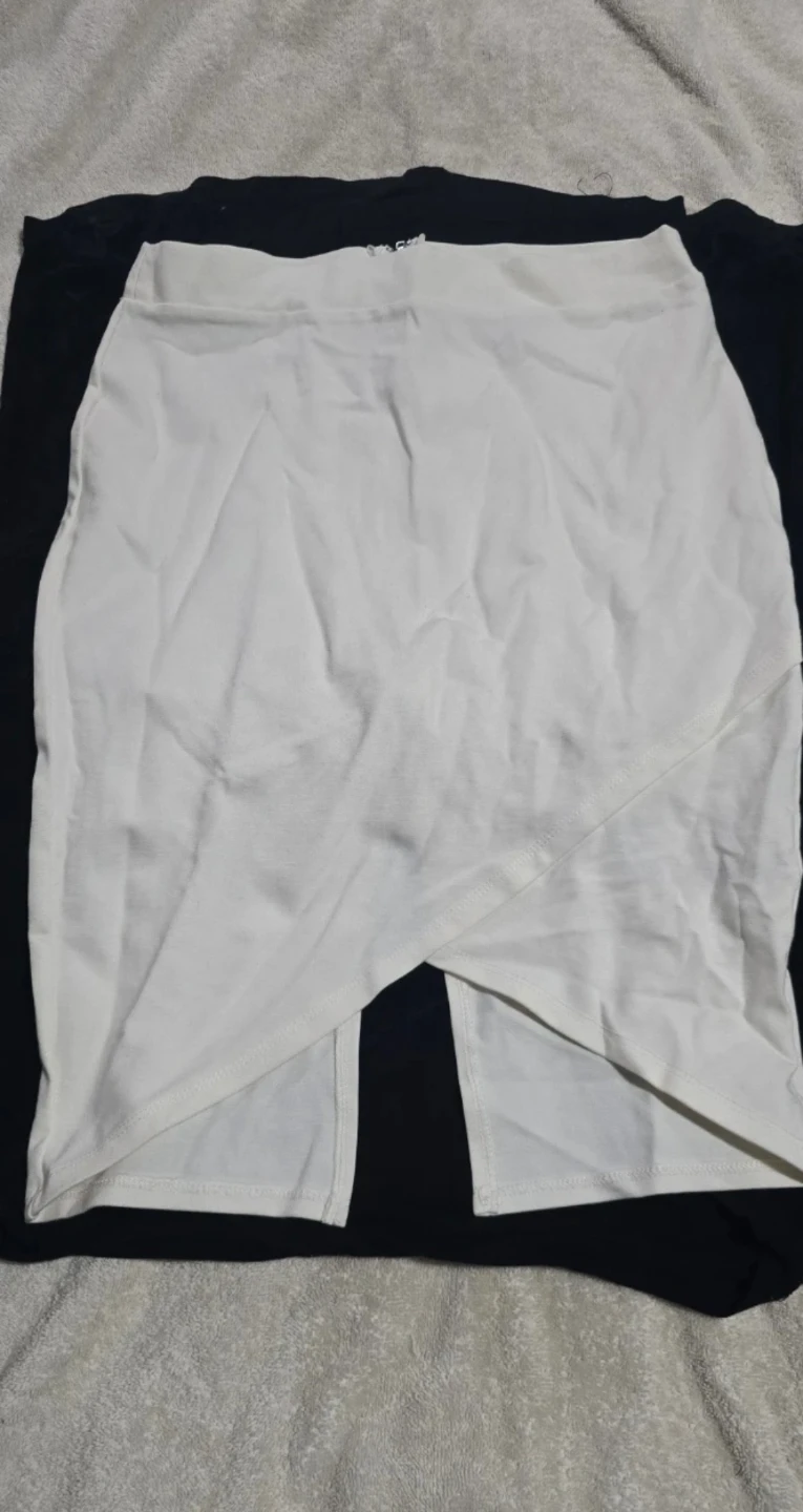 Revamped Premium Collection White Skirt