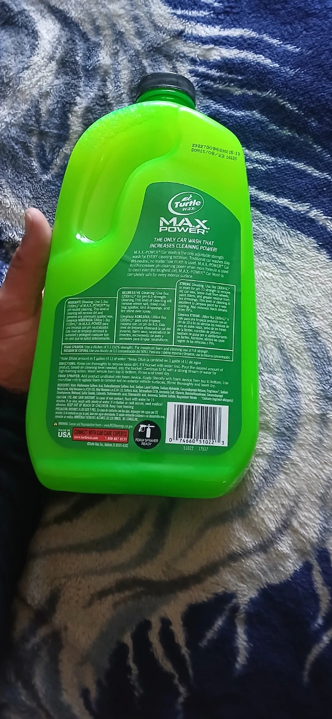 Turtle Wax Max Power Car Wash - 64 oz - photo 2