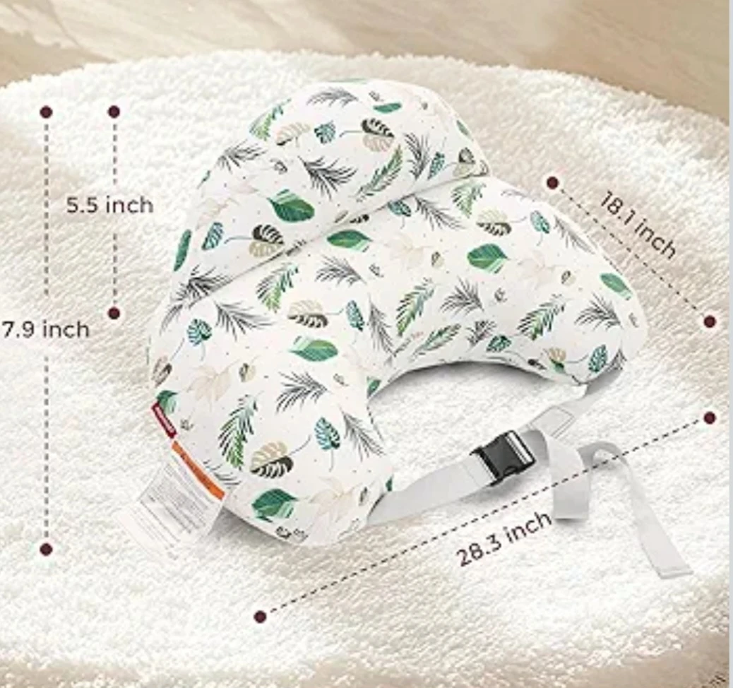Momcozy Nursing Pillow - Jungle Leaf Print - photo 2