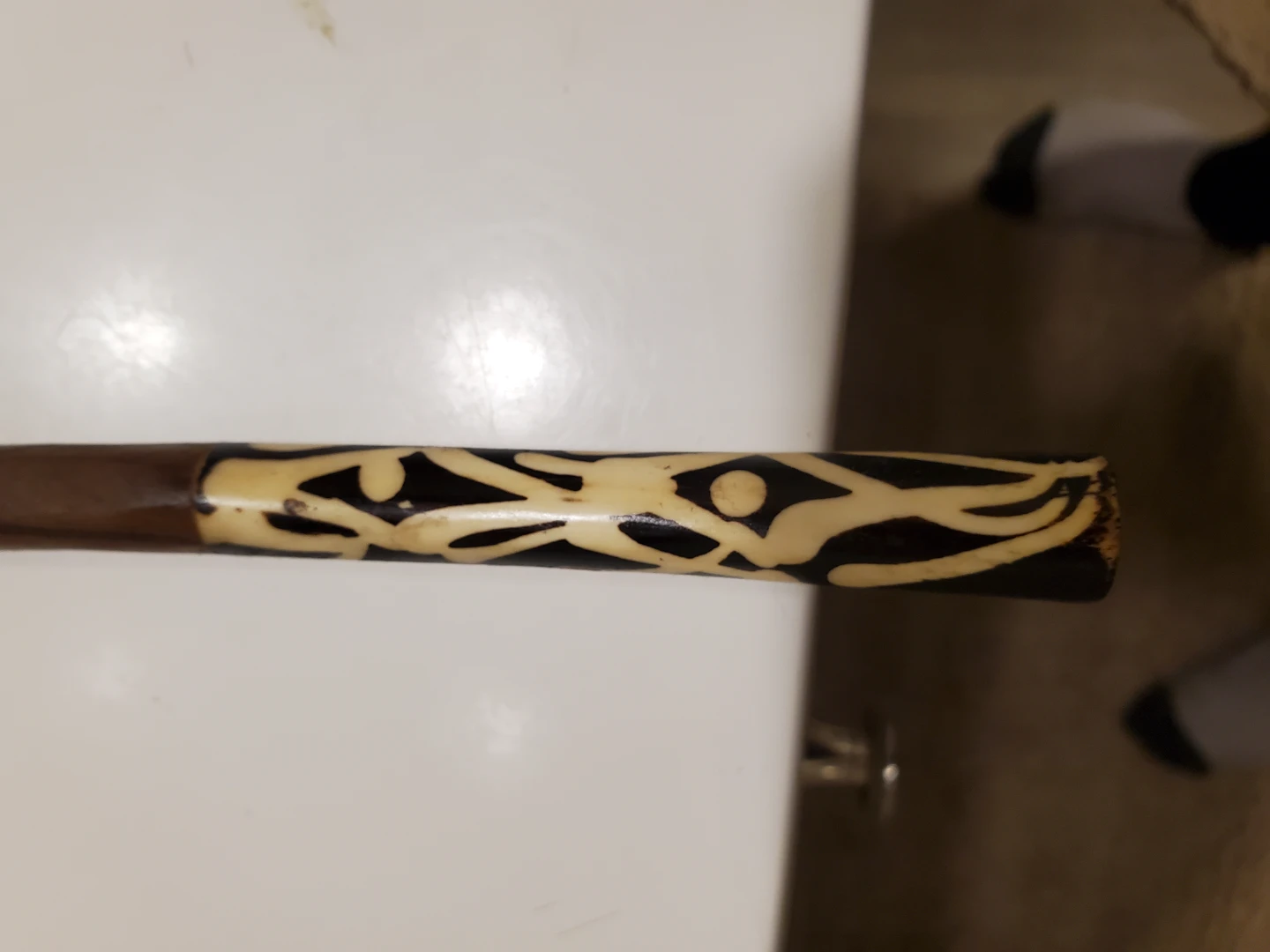 Wooden Ladle with Decorative Handle