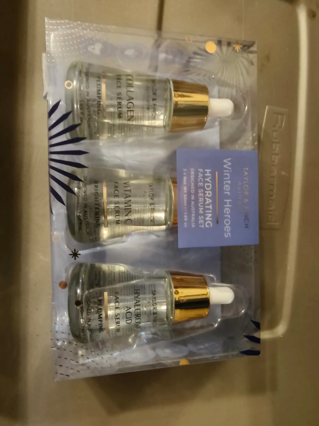 Taylor & Finch Winter care  Heroes Hydrating Face Serum Set