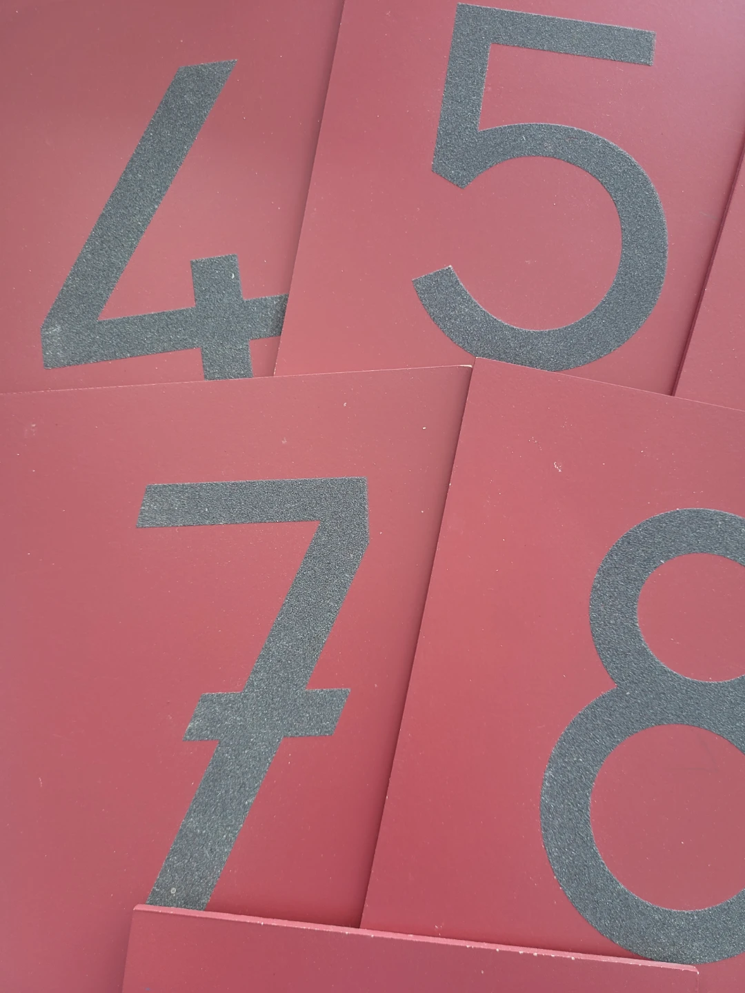 Montessori Sandpaper Numbers (0-9) - photo 2