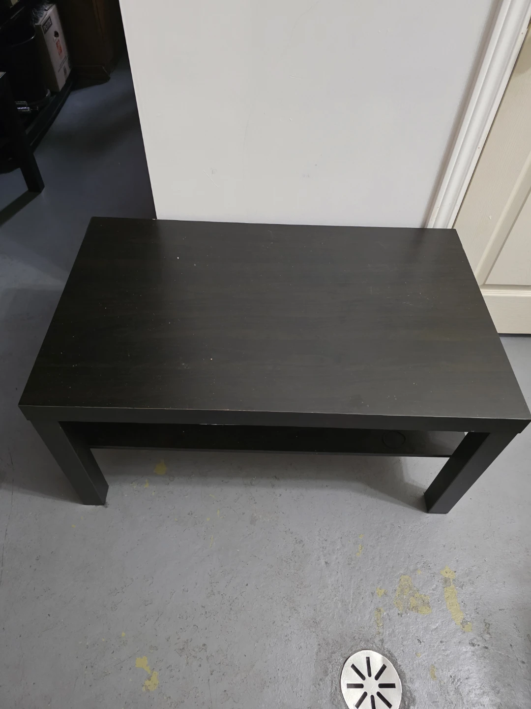 Dark Brown Two-Tiered Console Table - photo 2