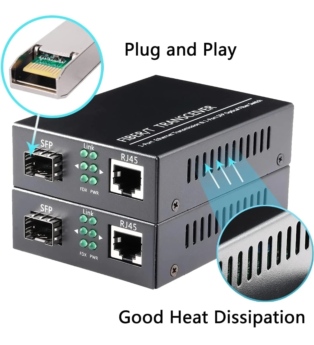 1.25G Fiber Ethernet Media Converter Kit - photo 4